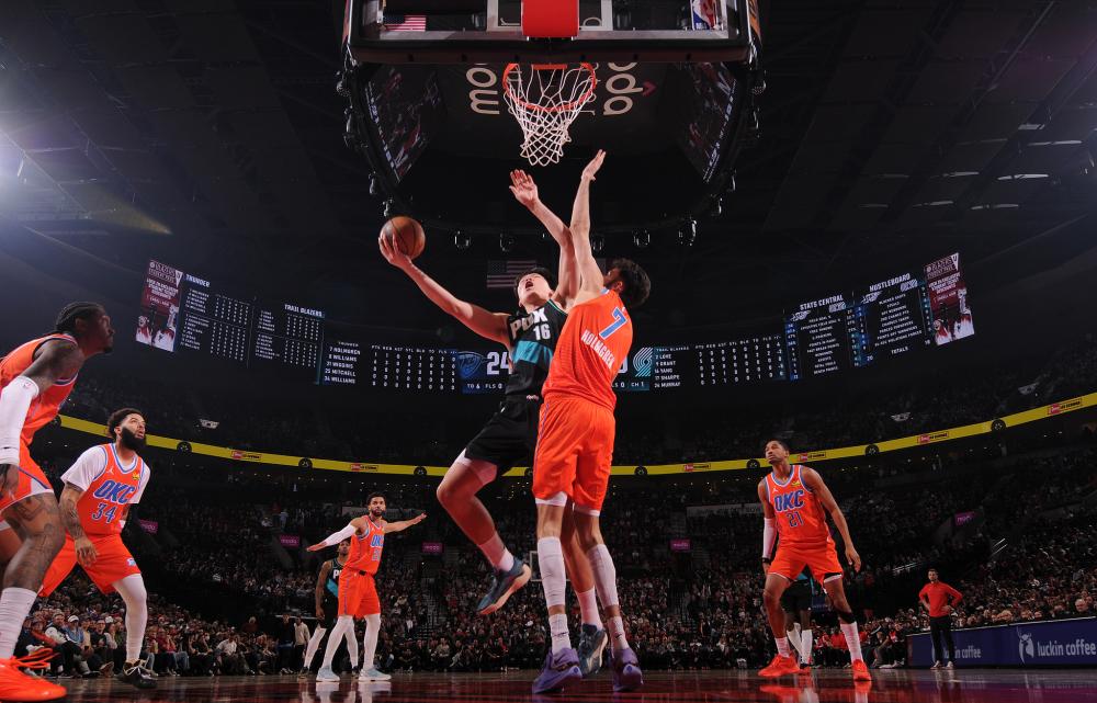 开拓者逆袭战胜雷霆进入次轮